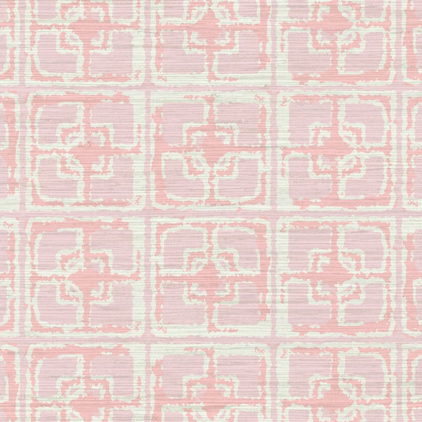 Grasscloth wallpaper Natural Textured Eco-Friendly Non-toxic High-quality Sustainable Interior Design Bold Custom Tailor-made Retro chic Grand millennial Maximalism Traditional Dopamine decor Tropical Coastal Garden Seaside Seashore Waterfront Retreat Relaxed beach vibes Beach cottage Shoreline Oceanfront Nautical Cabana preppy palm leaves breeze blocks pink palm beach palm springs stripes geometric light pink baby girls mid-century