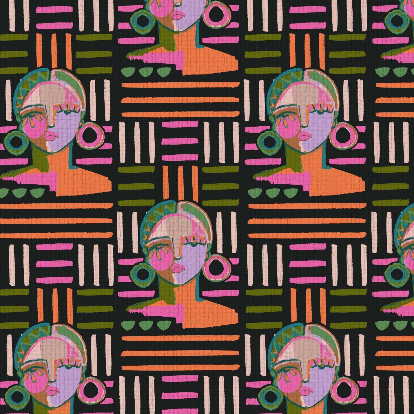 brittany atkinson art collaboration geometric stripe wallpaper wall covering grasscloth grass cloth paper weave textured custom luxury natural woman artist women contemporary modern interior design bold tailor made Eco-Friendly
Non-toxic
High-quality 
Sustainable
Retro chic
Grand millennial
Maximalism 
Traditional
Dopamine decor 
black pink multicolored lines stripes