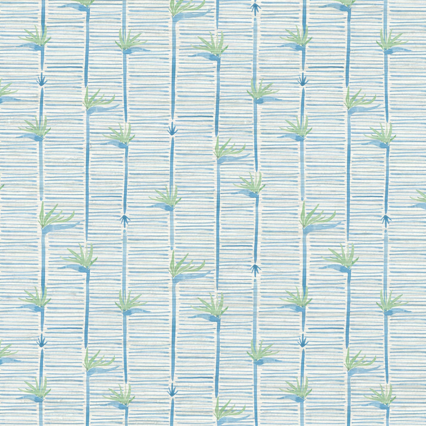 Gulf Coast Highway Wallpaper in Blue Sky Baby by Little Blue Designs