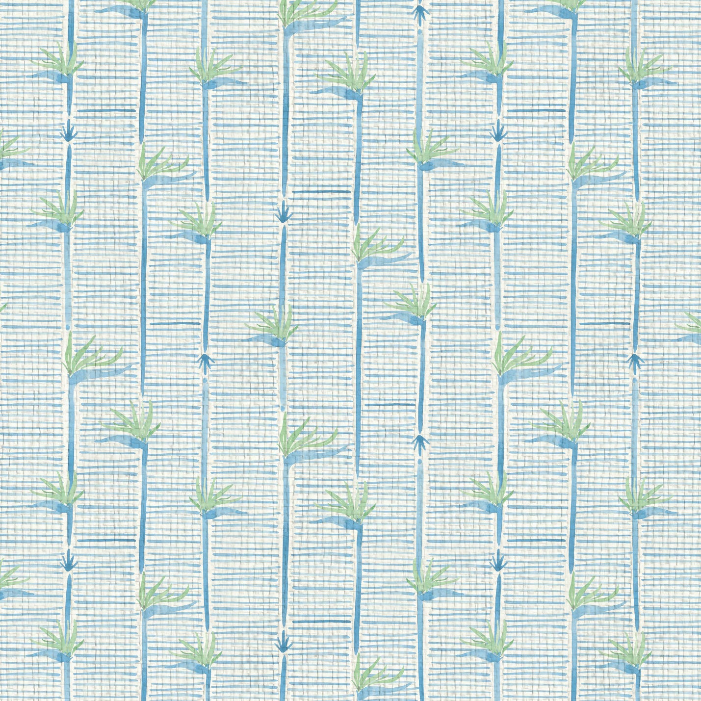 Gulf Coast Highway Wallpaper in Blue Sky Baby by Little Blue Designs