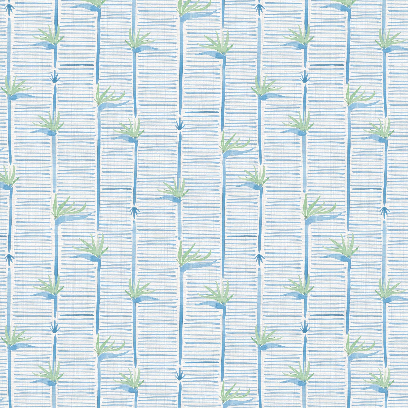 Gulf Coast Highway Textured Performance Vinyl Wallpaper in Blue Sky Baby by Little Blue Designs