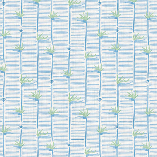 Gulf Coast Highway Textured Performance Vinyl Wallpaper in Blue Sky Baby by Little Blue Designs