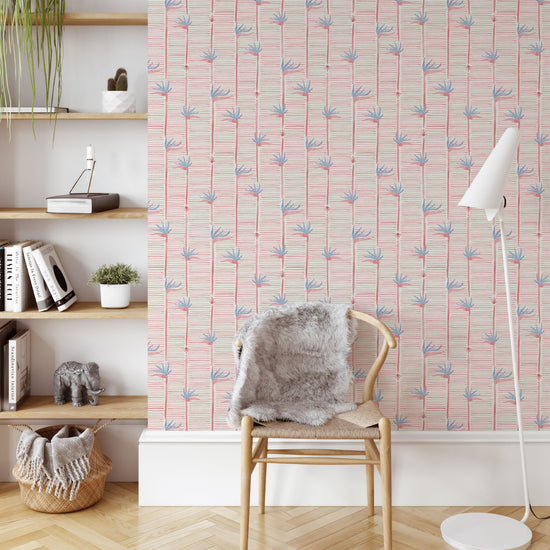 Gulf Coast Highway Wallpaper in Coral Is Calling by Little Blue Designs