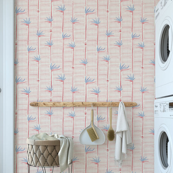 Gulf Coast Highway Wallpaper in Coral Is Calling by Little Blue Designs