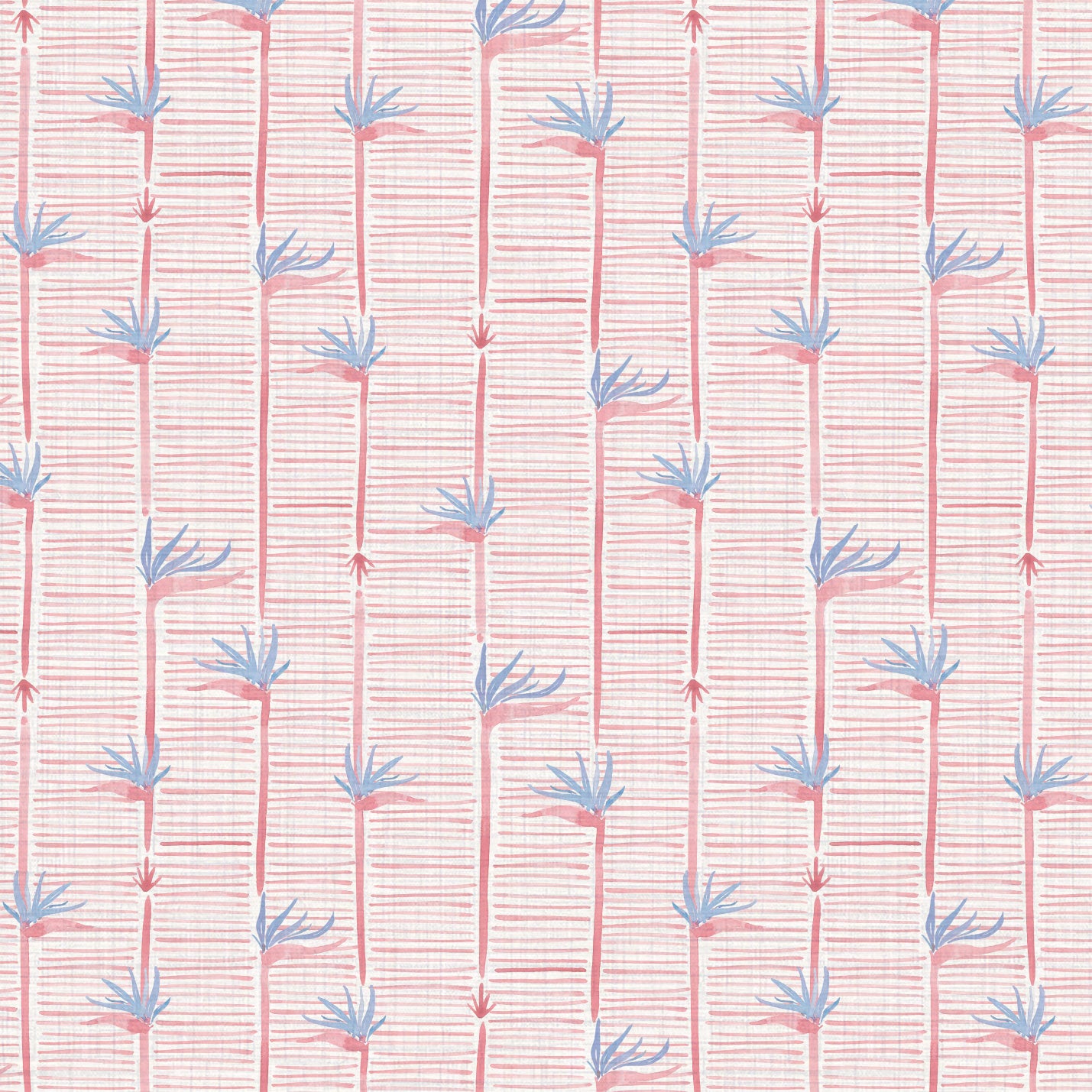 Gulf Coast Highway Textured Performance Vinyl Wallpaper in Coral Is Calling by Little Blue Designs