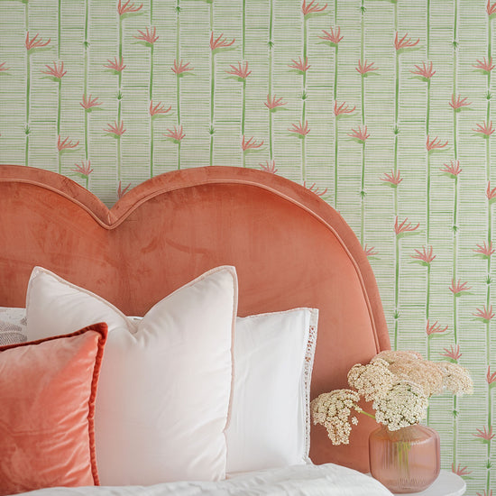 Gulf Coast Highway Wallpaper in Greener Grass by Little Blue Designs