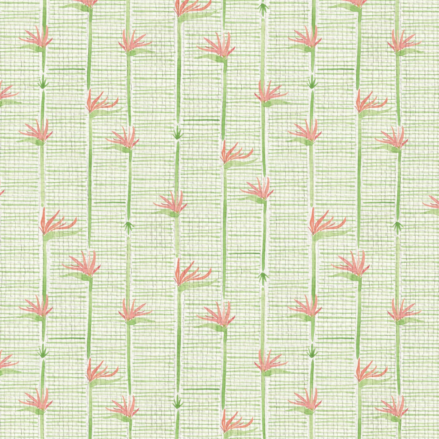 Gulf Coast Highway Wallpaper in Greener Grass by Little Blue Designs