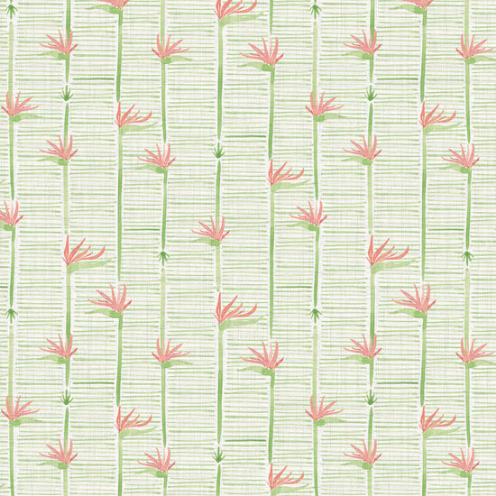 Gulf Coast Highway Textured Performance Vinyl Wallpaper in Greener Grass by Little Blue Designs