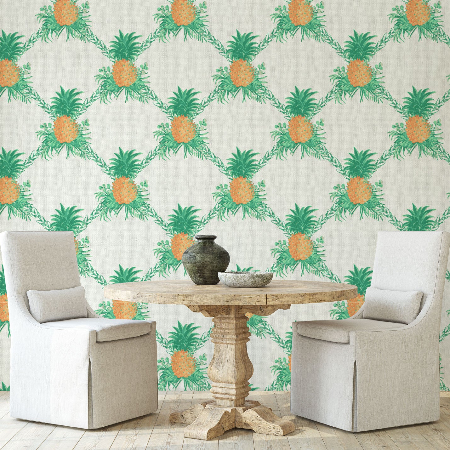 Grasscloth
Paper Weave
wallpaper
Natural
Textured
Eco-Friendly
Non-toxic
High-quality 
Sustainable
Interior Design
Bold
Custom
Tailor-made
Retro chic
Grand millennial
Maximalism 
Traditional
Dopamine decor
Tropical
Jungle
Coastal
Garden 
Seaside
Beach 
Ocean
Cabana
Preppy
pineapple
fruit
leaf
lattice
geo
botanical