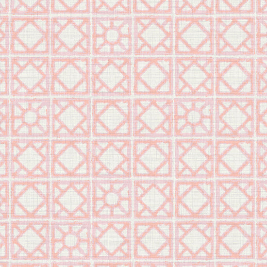 Invisible Touch Breeze Block Textured Performance Vinyl Wallpaper in Pink Carnation