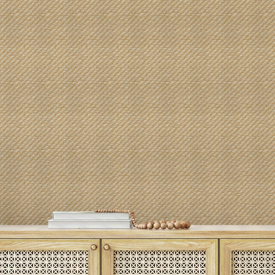 Lets Buy a Yacht Neutral Zig Zag Stripe Textured Wallpaper