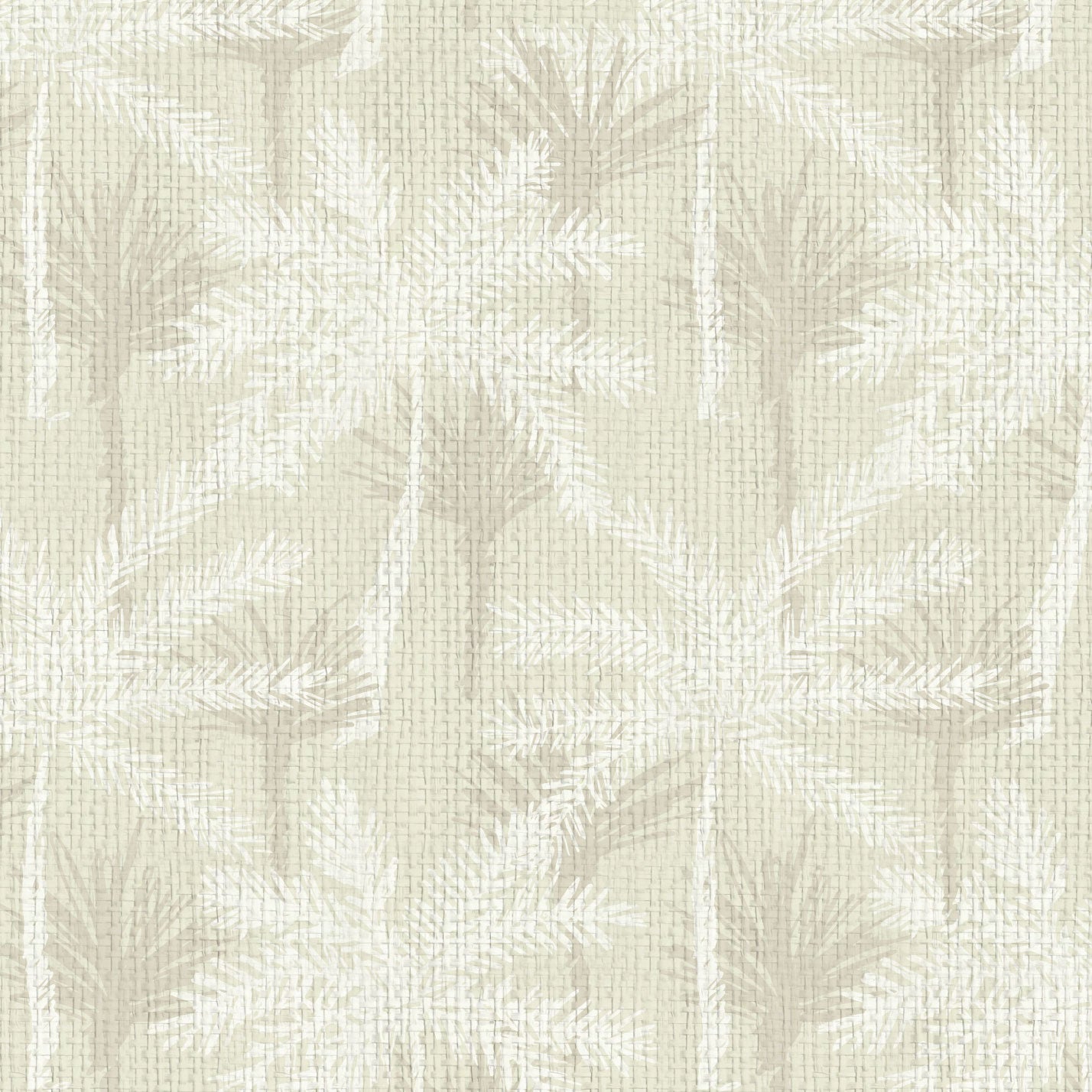 wallpaper Natural Textured Eco-Friendly Non-toxic High-quality Sustainable Interior Design Bold Custom Tailor-made Retro chic Tropical Jungle Coastal Garden Seaside Coastal Seashore Waterfront Vacation home styling Retreat Relaxed beach vibes Beach cottage Shoreline Oceanfront nature palm tree palms tonal cream sand off-white tan beige taupe bedroom paper weave paperweave basketweave basket weave