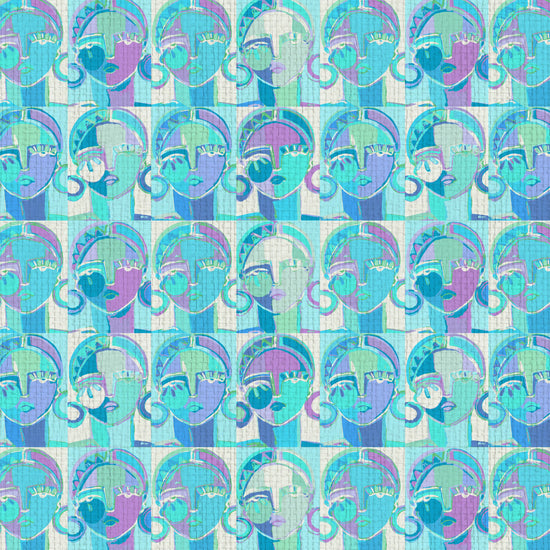 brittany atkinson art collaboration geometric stripe wallpaper wall covering grasscloth grass cloth paper weave textured custom luxury natural woman artist women contemporary modern interior design bold tailor made Eco-Friendly
Non-toxic
High-quality 
Sustainable
Retro chic
Grand millennial
Maximalism 
Traditional
Dopamine decor
girly kids blue ocean turq turquoise sky blue purple lavender 