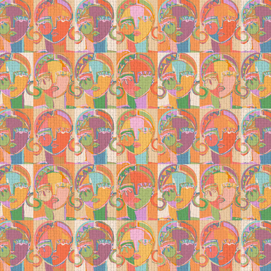 brittany atkinson art collaboration geometric stripe wallpaper wall covering grasscloth grass cloth paper weave textured custom luxury natural woman artist women contemporary modern interior design bold tailor made Eco-Friendly
Non-toxic
High-quality 
Sustainable
Retro chic
Grand millennial
Maximalism 
Traditional
Dopamine decor
girly kids orange peach pop art purple lavender coral