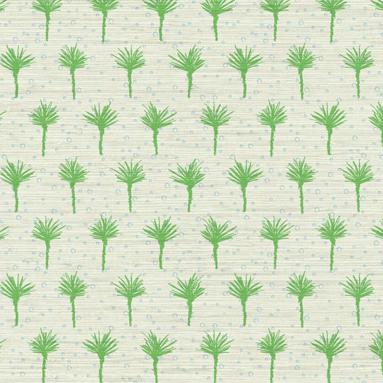 Grasscloth wallpaper Natural Textured Eco-Friendly Non-toxic High-quality  Sustainable Interior Design Bold Custom Tailor-made Retro chic Grand millennial Maximalism  Traditional Dopamine decor Tropical Jungle Coastal Garden Seaside Seashore Waterfront Vacation home styling Retreat Relaxed beach vibes Beach cottage Shoreline Oceanfront Nautical Cabana preppy palm tree polka dots green