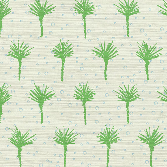 Grasscloth wallpaper Natural Textured Eco-Friendly Non-toxic High-quality  Sustainable Interior Design Bold Custom Tailor-made Retro chic Grand millennial Maximalism  Traditional Dopamine decor Tropical Jungle Coastal Garden Seaside Seashore Waterfront Vacation home styling Retreat Relaxed beach vibes Beach cottage Shoreline Oceanfront Nautical Cabana preppy palm tree polka dots green