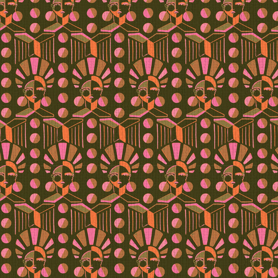 brittany atkinson art collaboration geometric stripe wallpaper wall covering grasscloth grass cloth paper weave textured custom luxury natural woman artist women contemporary modern interior design bold tailor made Eco-Friendly
Non-toxic
High-quality 
Sustainable
Retro chic
Grand millennial
Maximalism 
Traditional
Dopamine decor
brown chocolate pink orange