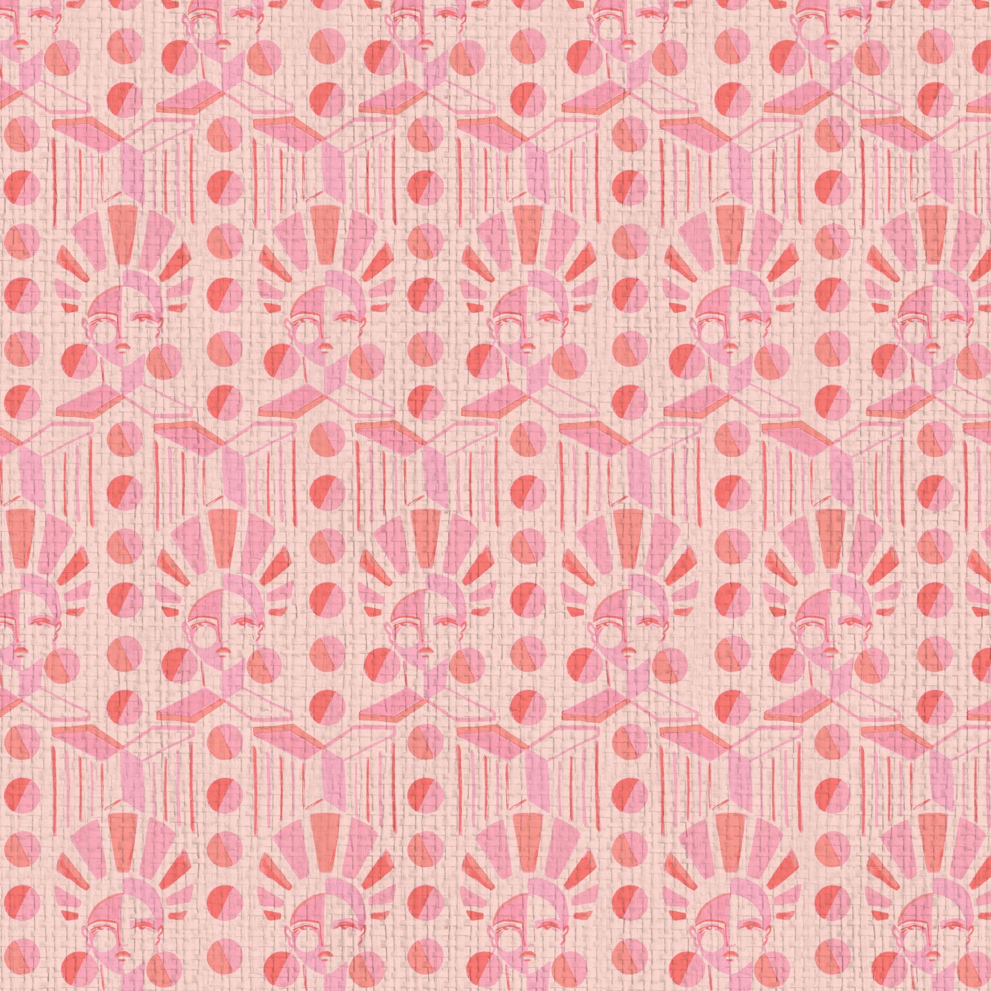 brittany atkinson art collaboration geometric stripe wallpaper wall covering grasscloth grass cloth paper weave textured custom luxury natural woman artist women contemporary modern interior design bold tailor made Eco-Friendly
Non-toxic
High-quality 
Sustainable
Retro chic
Grand millennial
Maximalism 
Traditional
Dopamine decor
girly kids pink orange baby pink light pink