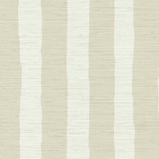 Grasscloth wallpaper Natural Textured Eco-Friendly Non-toxic High-quality  Sustainable Interior Design Bold Custom Tailor-made Retro chic Tropical Jungle Coastal preppy Garden Seaside Coastal Seashore Waterfront Vacation home styling Retreat Relaxed beach vibes Beach cottage Shoreline Oceanfront Nautical wide vertical stripe cabana white cream neutral off-white sand tan beige 