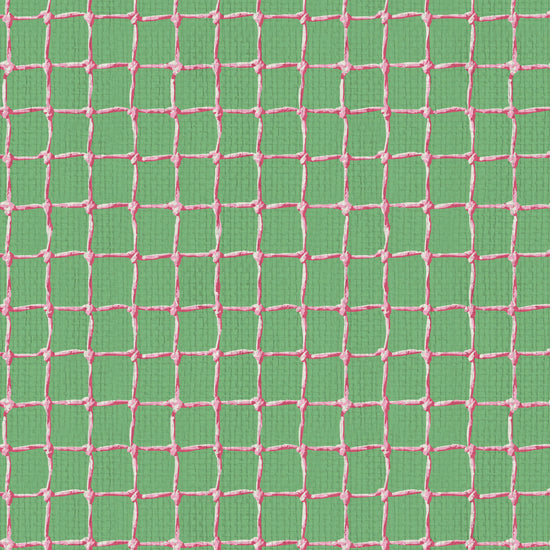 wallpaper Natural Textured Eco-Friendly Non-toxic High-quality Sustainable Interior Design Bold Custom Tailor-made Retro chic Tropical Jungle Coastal Cabana preppy Pickleball Sport gameroom kids stripe horizontal  kelly green grass neon hot pink net tennis pickleball paper weave paperweave basketweave basket weave