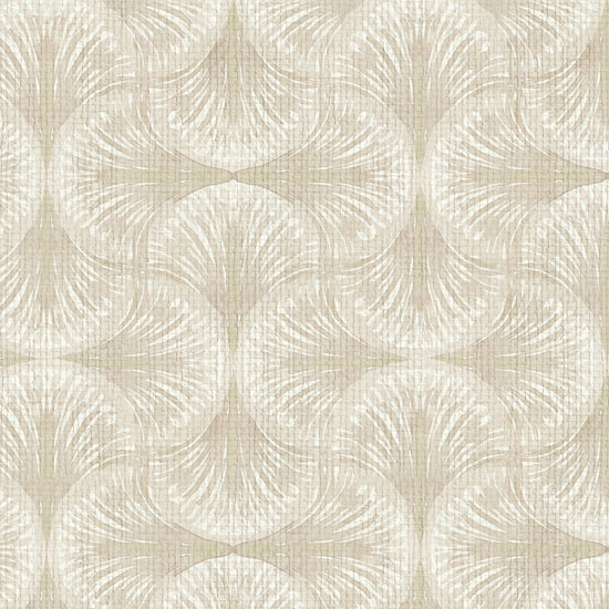 South Beach Wallpaper in Beach Please Beige by Little Blue Designs