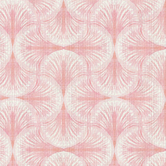 South Beach Wallpaper in Coral Is Calling by Little Blue Designs