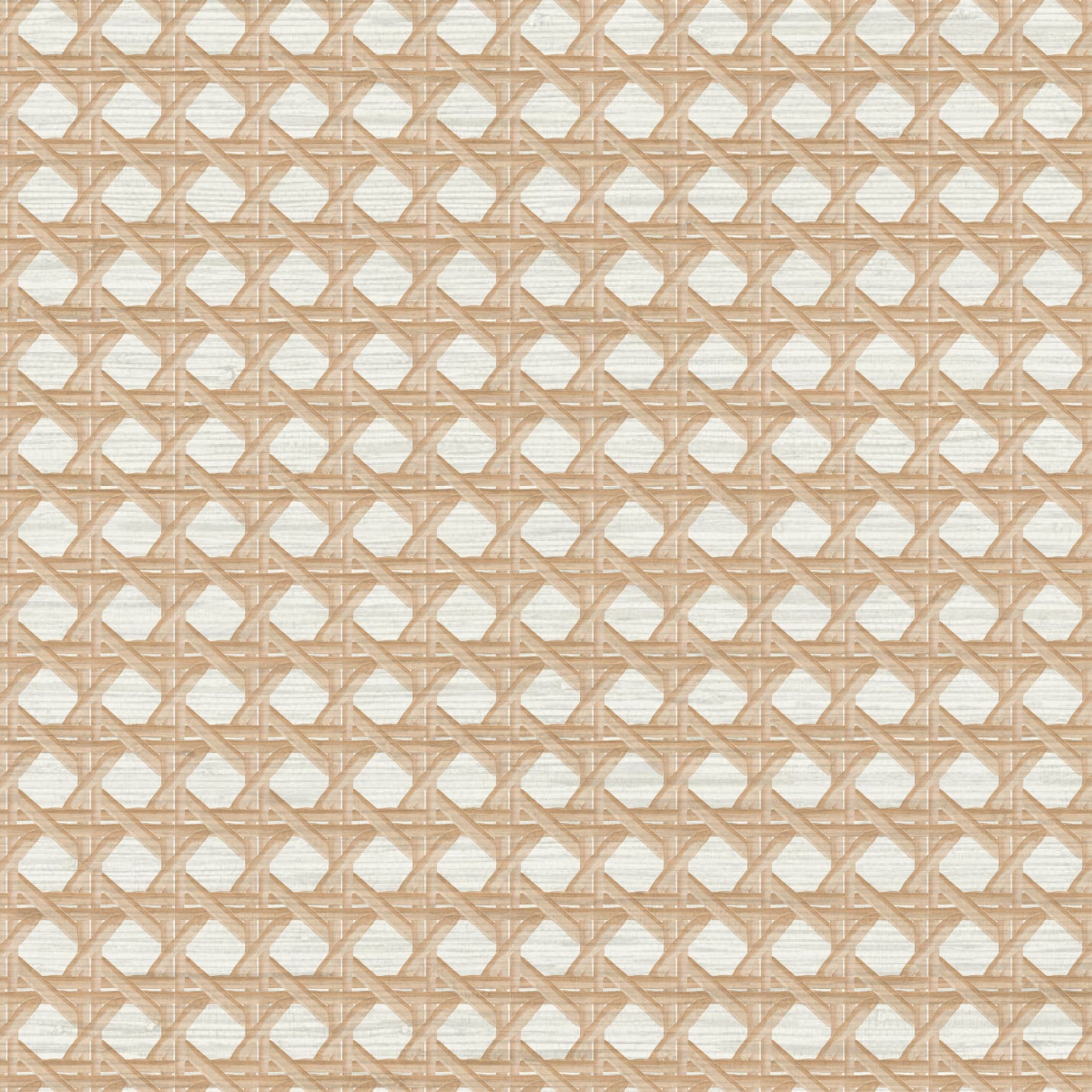 Sugar Cane Mini Wallpaper in Beach Please Beige by Little Blue Designs