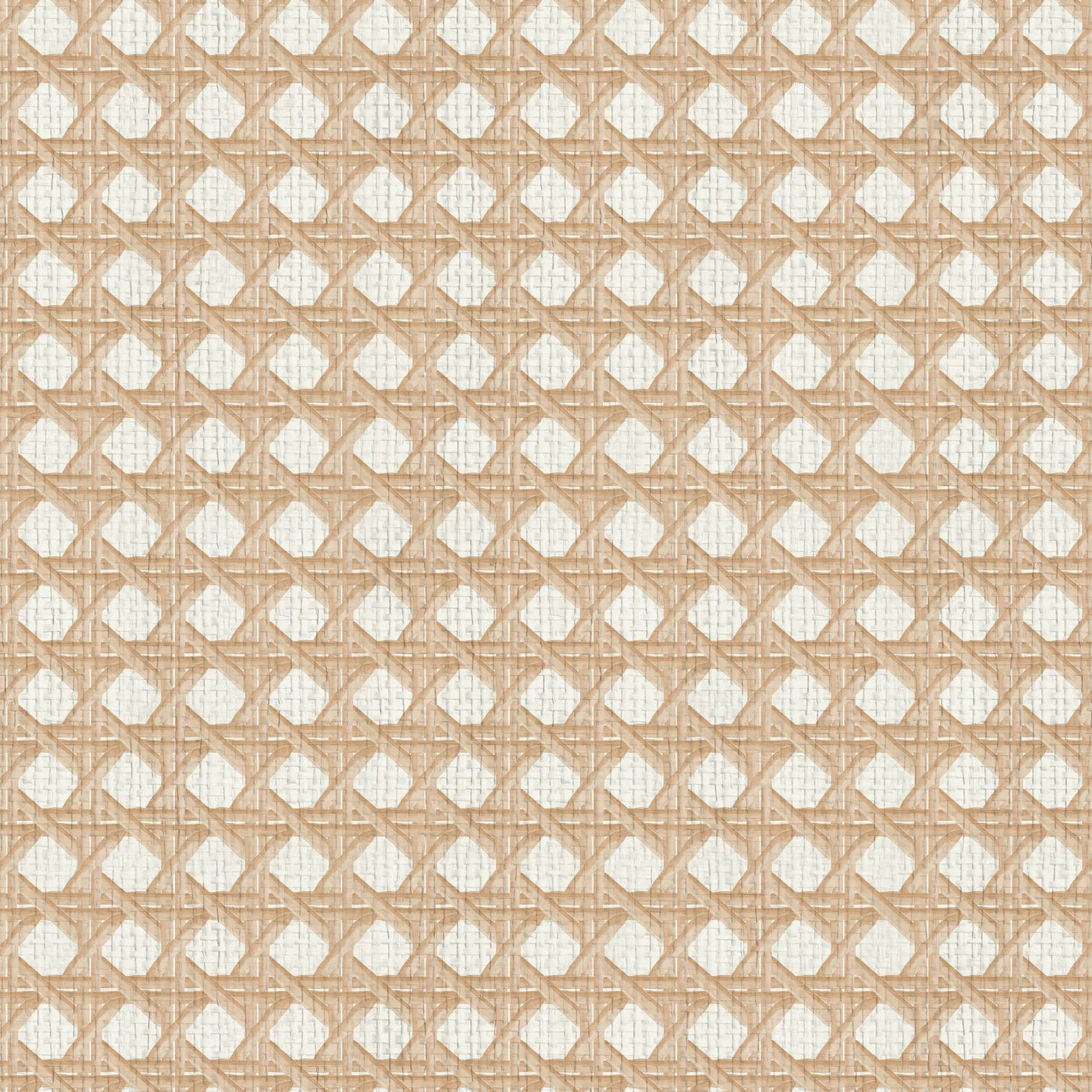 Sugar Cane Mini Wallpaper in Beach Please Beige by Little Blue Designs