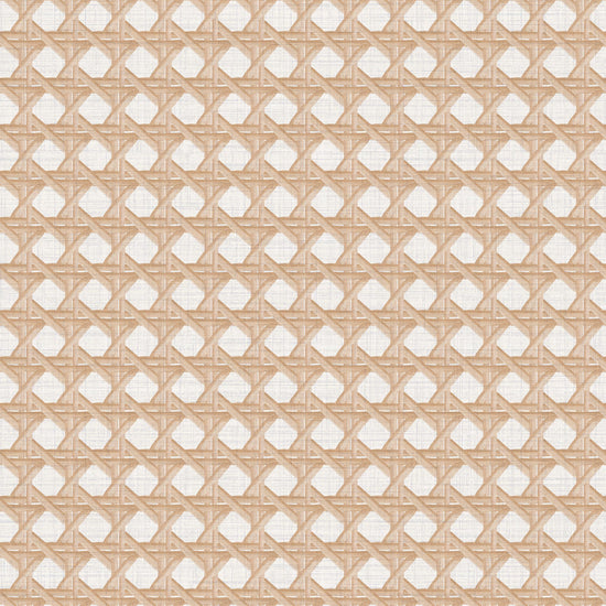 Sugar Cane Mini Textured Performance Vinyl Wallpaper in Beach Please Beige by Little Blue Designs