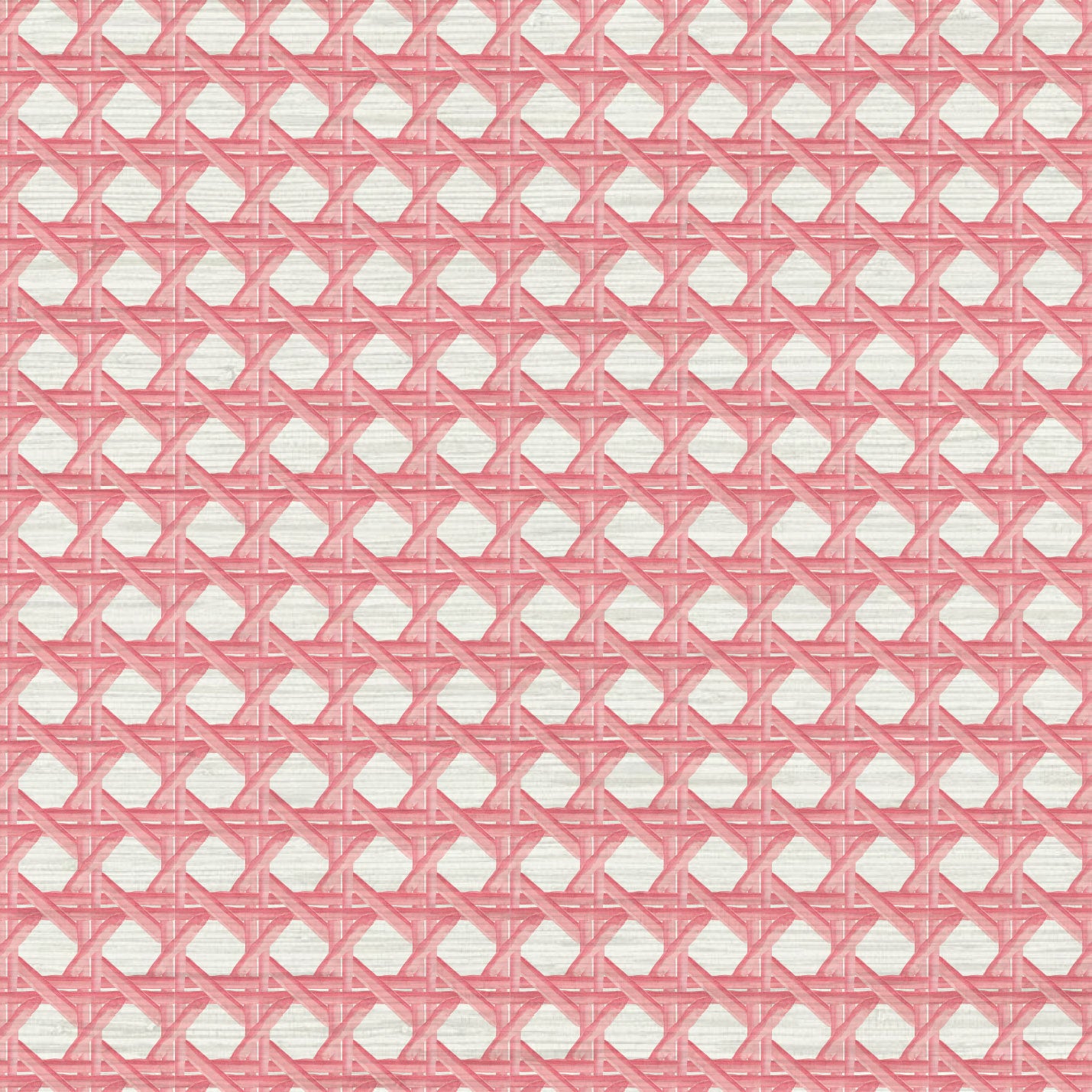 Sugar Cane Mini Wallpaper in Coral Is Calling by Little Blue Designs