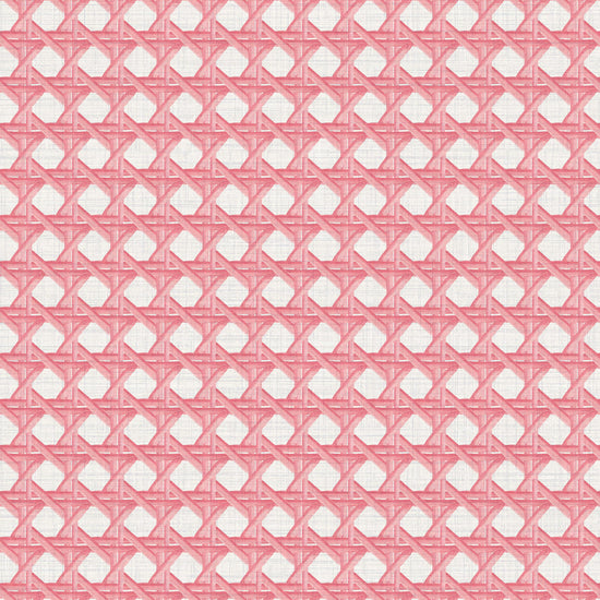 Sugar Cane Mini Textured Performance Vinyl Wallpaper in Coral Is Calling by Little Blue Designs