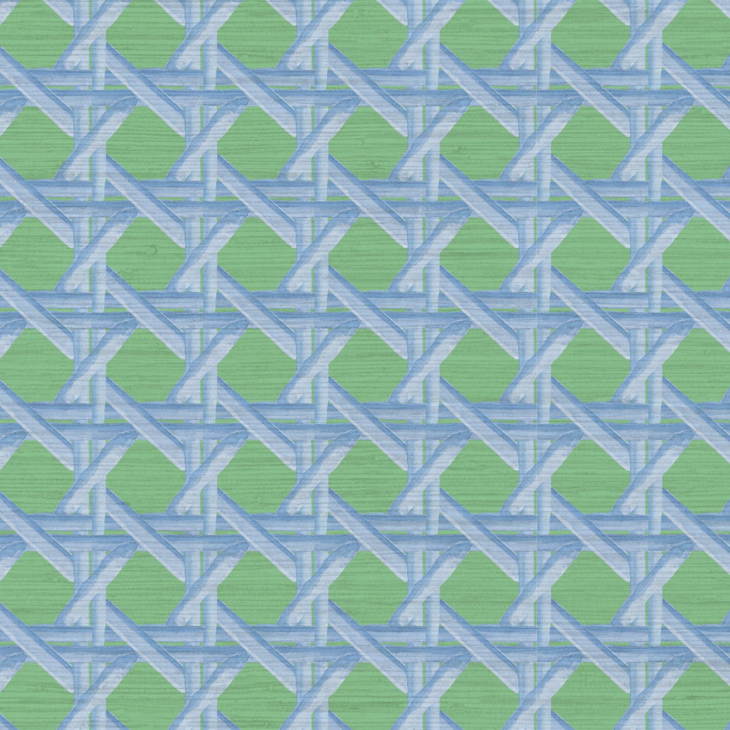 Sugar Cane Wallpaper in Out of The Blue by Little Blue Designs