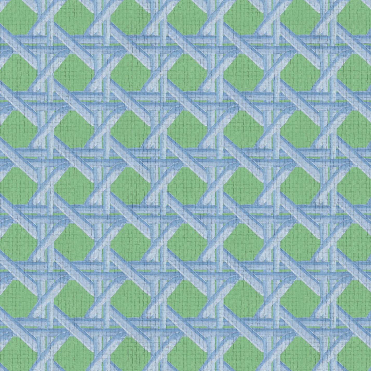 Sugar Cane Wallpaper in Out of The Blue by Little Blue Designs