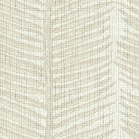 paper weave wallpaper Natural Textured Eco-Friendly Non-toxic High-quality Sustainable Interior Design Bold Custom Tailor-made Retro chic Tropical Jungle Coastal Garden Seaside Seashore Waterfront Vacation home styling Retreat Relaxed beach vibes Beach cottage Shoreline Oceanfront Nautical Cabana preppy palm fern leaf vertical stripe neutral tonal tan sand beige off-white white taupe