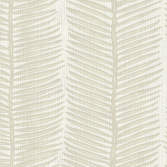 paper weave wallpaper Natural Textured Eco-Friendly Non-toxic High-quality Sustainable Interior Design Bold Custom Tailor-made Retro chic Tropical Jungle Coastal Garden Seaside Seashore Waterfront Vacation home styling Retreat Relaxed beach vibes Beach cottage Shoreline Oceanfront Nautical Cabana preppy palm fern leaf vertical stripe neutral tonal tan sand beige off-white white taupe