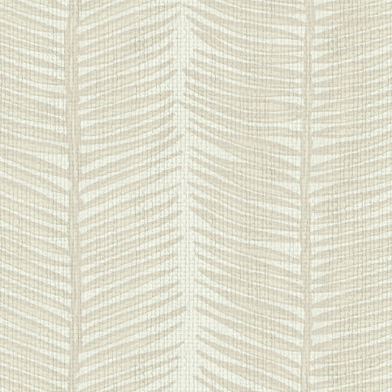 paper weave wallpaper Natural Textured Eco-Friendly Non-toxic High-quality Sustainable Interior Design Bold Custom Tailor-made Retro chic Tropical Jungle Coastal Garden Seaside Seashore Waterfront Vacation home styling Retreat Relaxed beach vibes Beach cottage Shoreline Oceanfront Nautical Cabana preppy palm fern leaf vertical stripe neutral tonal tan sand beige off-white white taupe