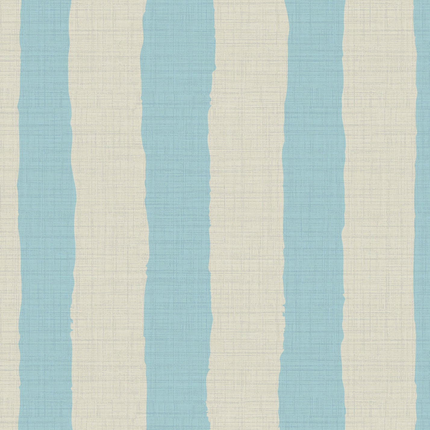 Under the Boardwalk Stripe Textured Performance Vinyl Wallpaper in Billy's Ocean Blue