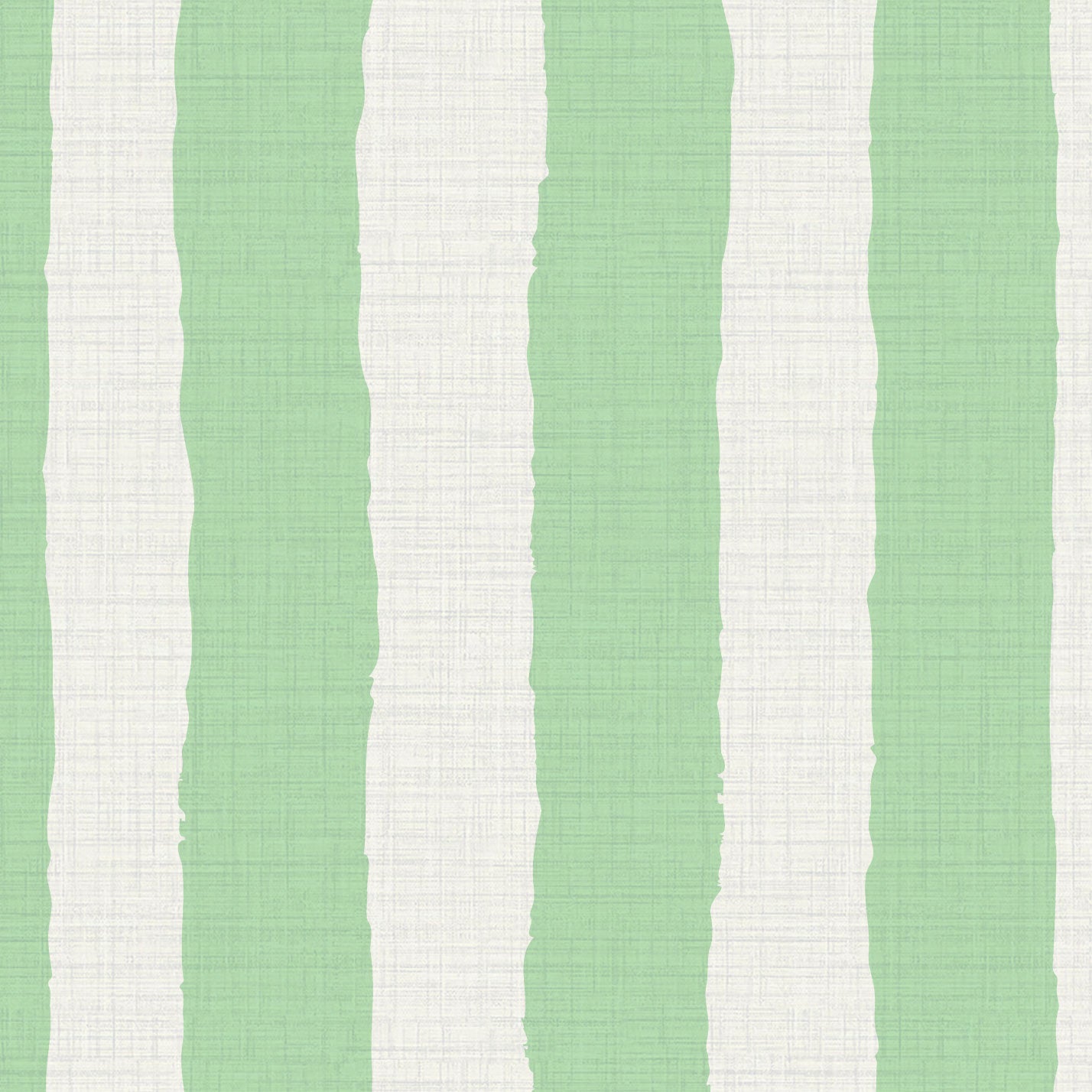 Under the Boardwalk Stripe Textured Performance Vinyl Wallpaper in Mint Condition Green