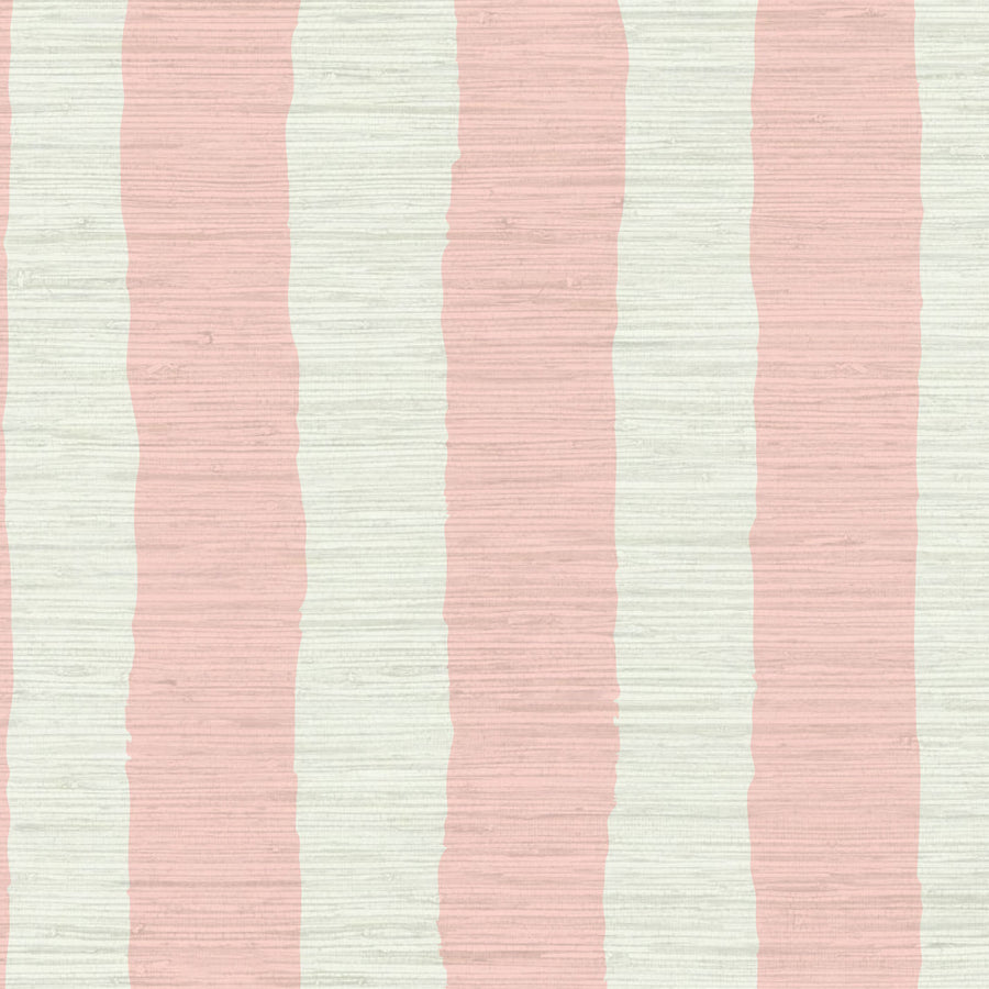 Strawberry Diagonal Stripes Vinyl