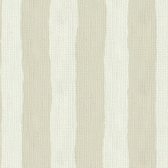 wallpaper Natural Textured Eco-Friendly Non-toxic High-quality  Sustainable Interior Design Bold Custom Tailor-made Retro chic Tropical Jungle Coastal preppy Garden Seaside Coastal Seashore Waterfront Vacation home styling Retreat Relaxed beach vibes Beach cottage Shoreline Oceanfront Nautical wide vertical stripe cabana white cream neutral off-white sand tan beige paper weave