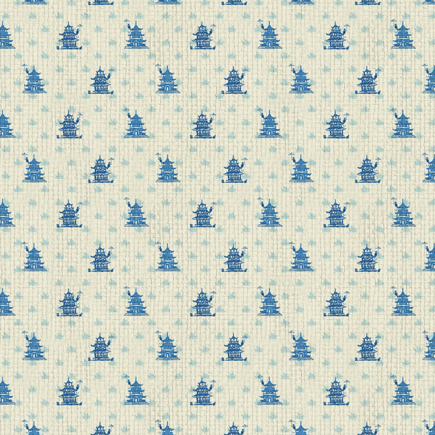 wallpaper Natural Textured Eco-Friendly Non-toxic High-quality  Sustainable Interior Design Bold Custom Tailor-made Retro chic Grandmillennial Maximalism  Traditional Dopamine decor french blue cream royal off-white chintz chinoiserie asian inspired pagoda chinese stripe geo geometric paper weave paperweave basketweave basket weave